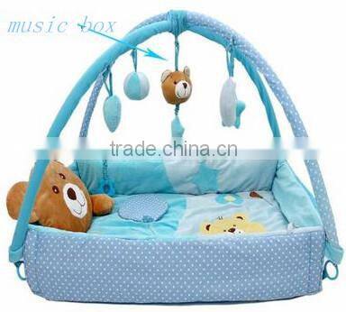 baby mat/baby play mat with hanging toys/baby crawling floor mat/custom baby play mat