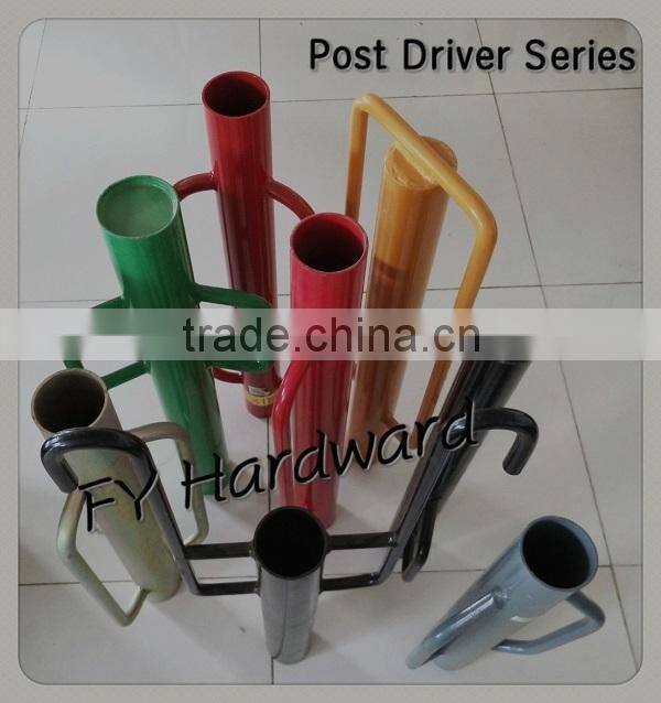 manual fence post driver