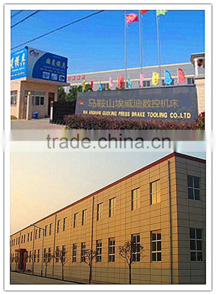 Angel bending iron worker hydraulic