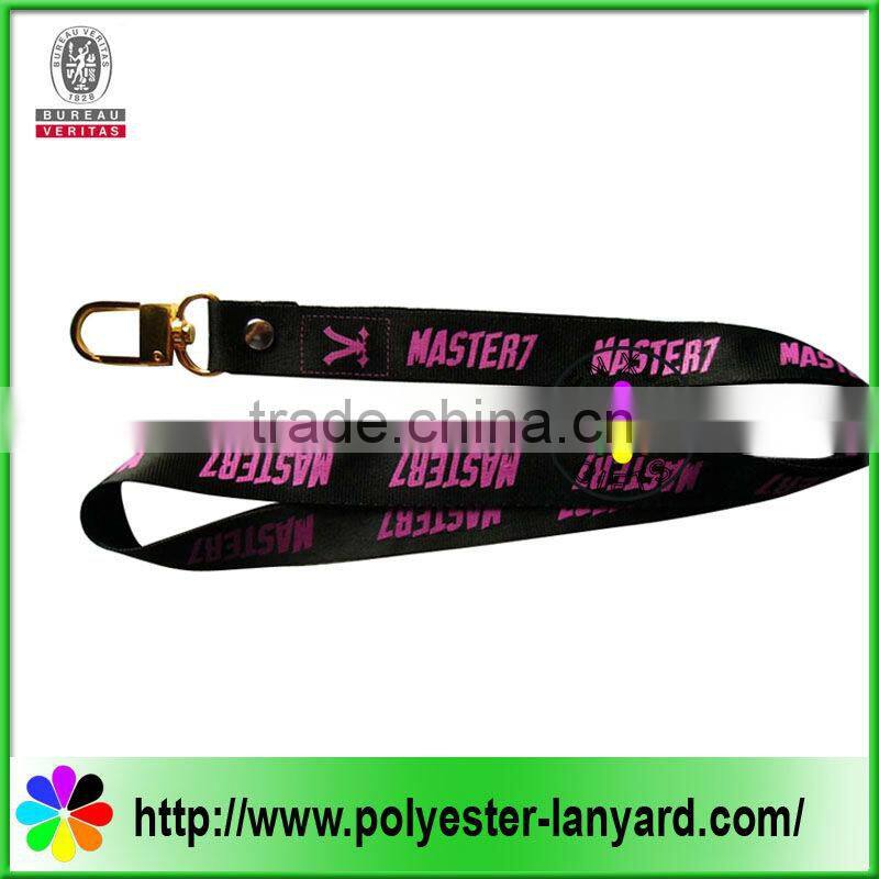 New tubular printed lanyard