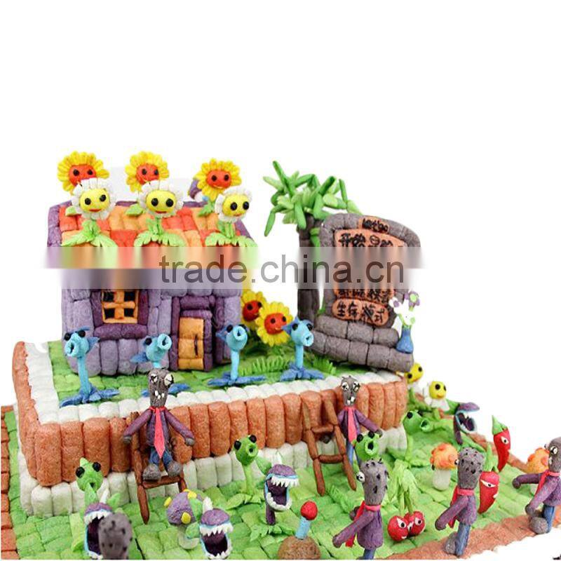 1000PCS DIY Magic cornstarch block play set,new toys, play corn, 2016 new hot toys, move brain toys