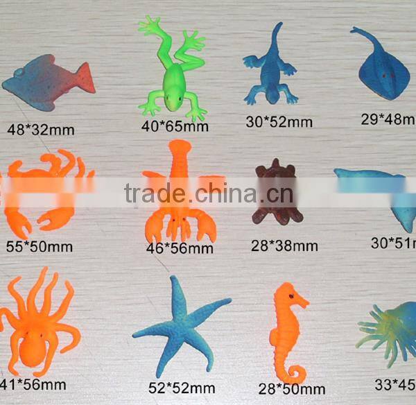 small growing marine organism dinosaur eggs toy in water growing