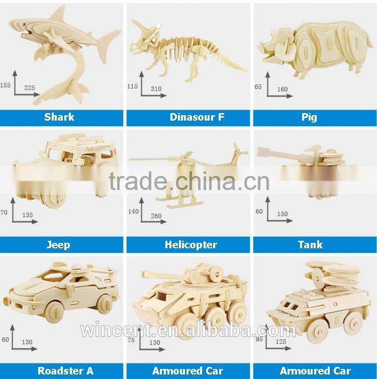 DIY 3D Wooden Snake Puzzle