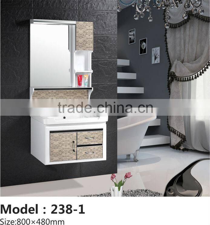 pvc bath huge garved design vanity drawer hung bathroom pvc cabinet