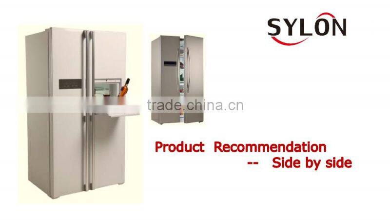 2015 hotsale househould side by side refrigerator