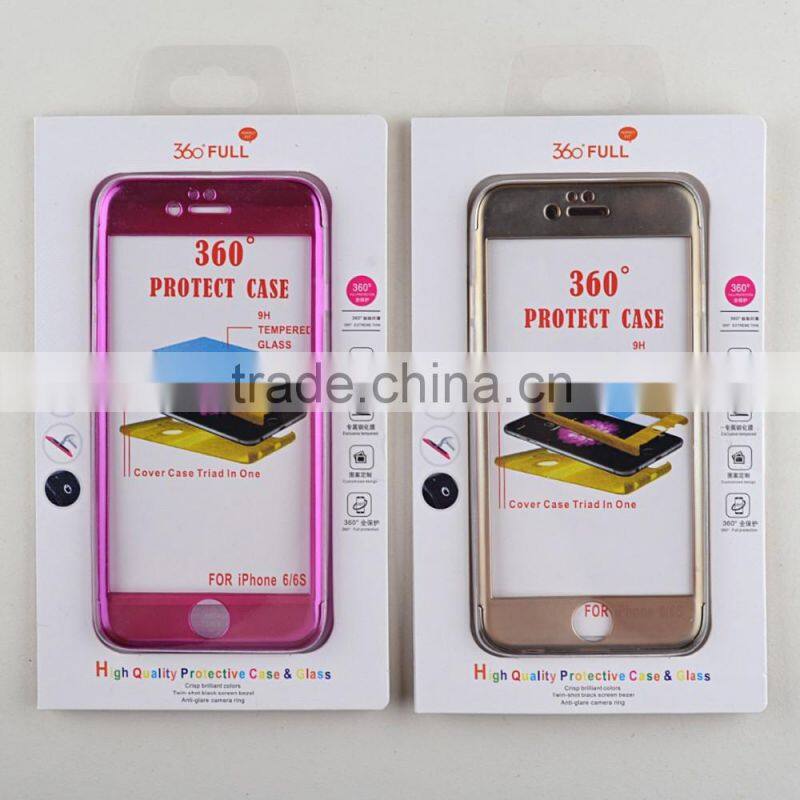 High quality 360' full protect cell phone case for iphone6