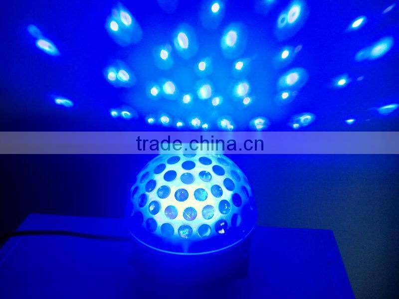 Attractive Stage Lighting Decorations Crystal LED Light Magic Spinning disco Ball