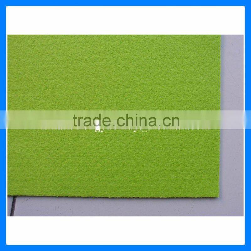 Needle punched nonwoven fabric green viscose floor cloth