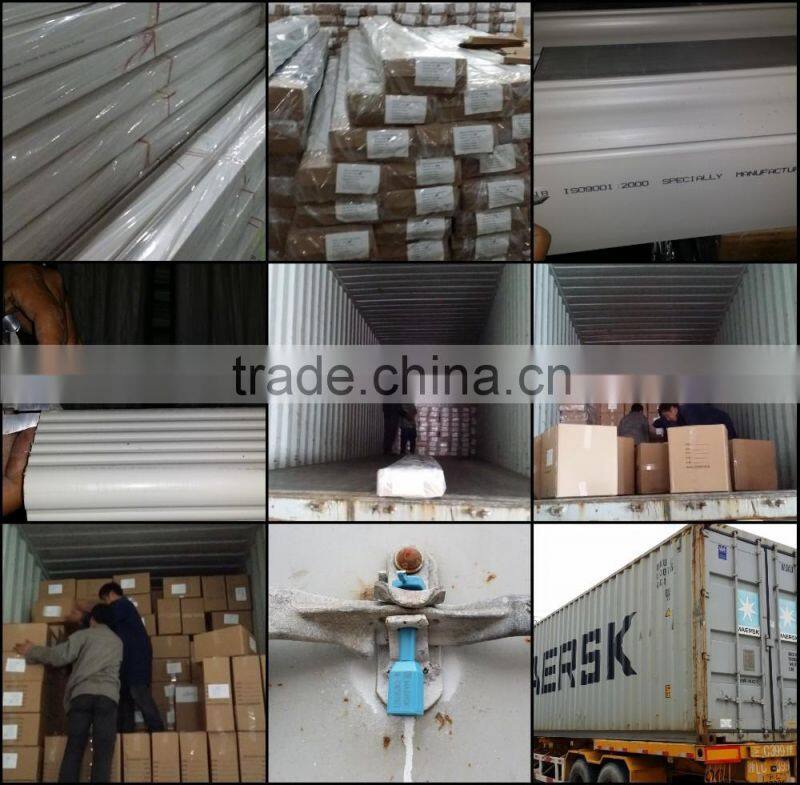 Plastic PVC rain trough