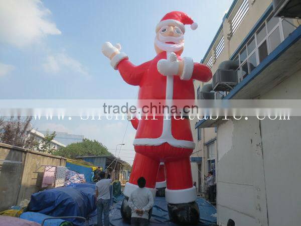 inflatable santa/outdoor inflatable santa for advertising