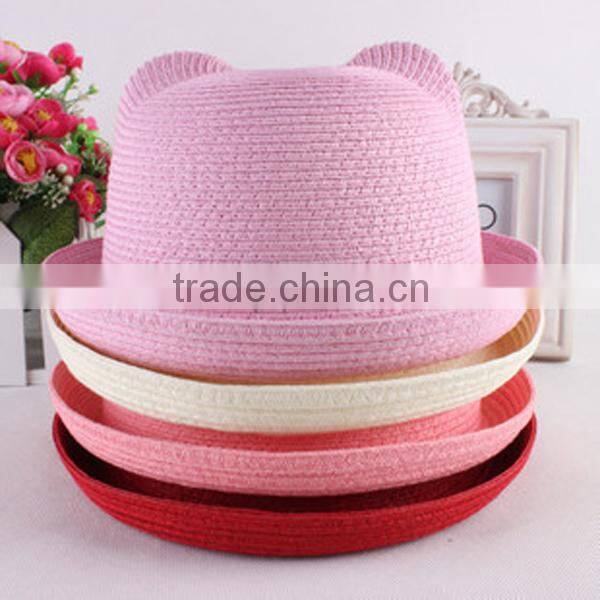 Chapeau de paille/Palm leaf hats for women/Fashion straw hats made in China