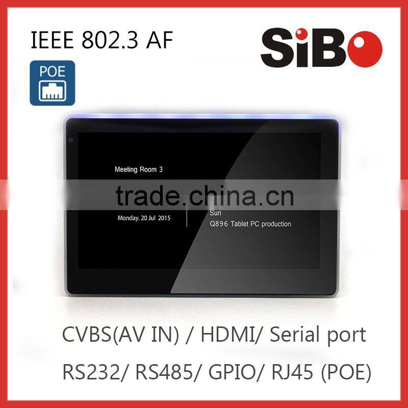 7 Inch Embedded Installation Android Tablet With RJ45 POE RS485