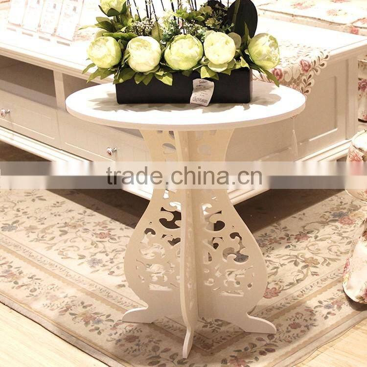 Cheap outdoor stylish coffee table low wooden tea tables for leisure time