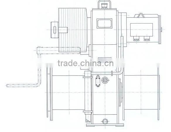 Electric boat winch HMW140P