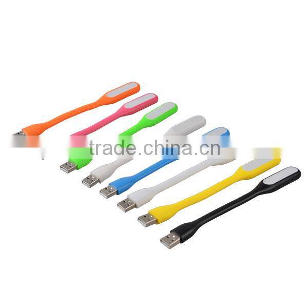 Hight quality portable usb led book lamp flexible mini USB led light for laptop