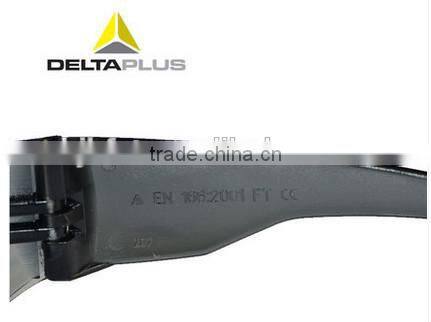 Smoke soft flat spatula type arms with helmet polycarbonate glasses