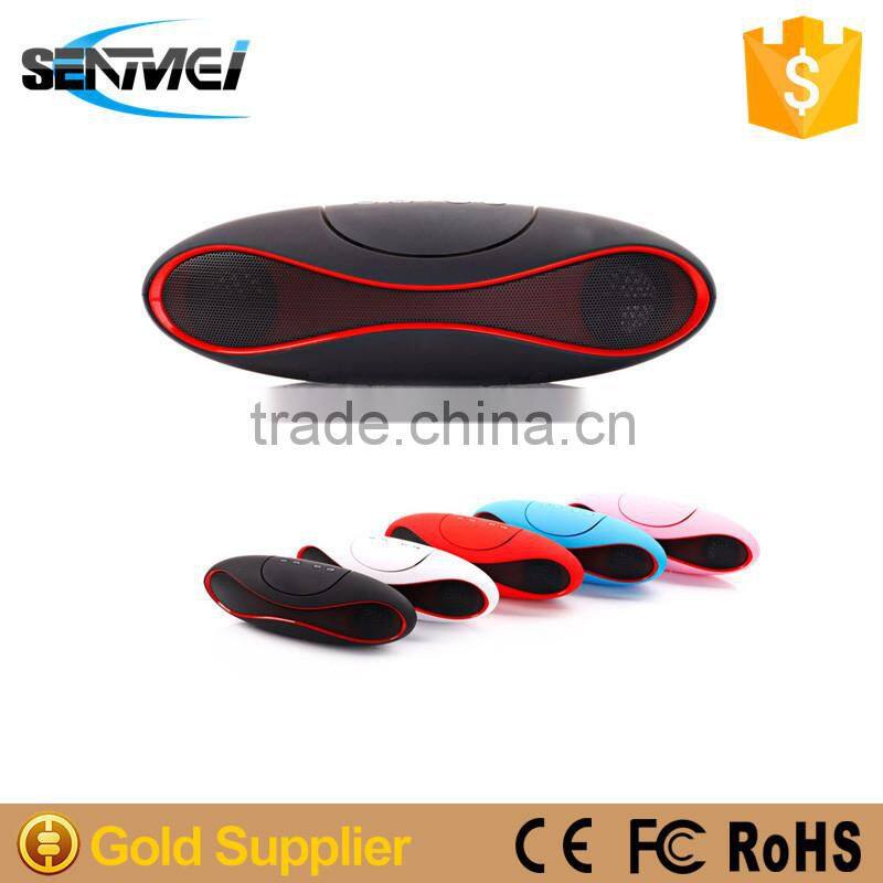 American Football Design Portable Wireless Mini Bluetooth Speaker Wholesale Customized Logo With FCC CE and ROHS