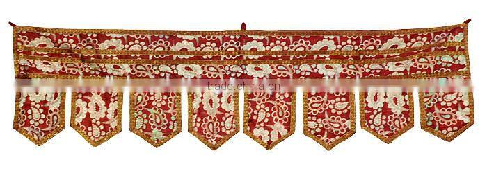 COLOURFUL INDIAN HANDMADE RAJASTHANI ART WALL HANGING DOOR HANGING TORAN