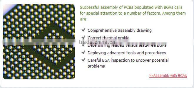 High BGA Difficultly PCB Assembly PCBA