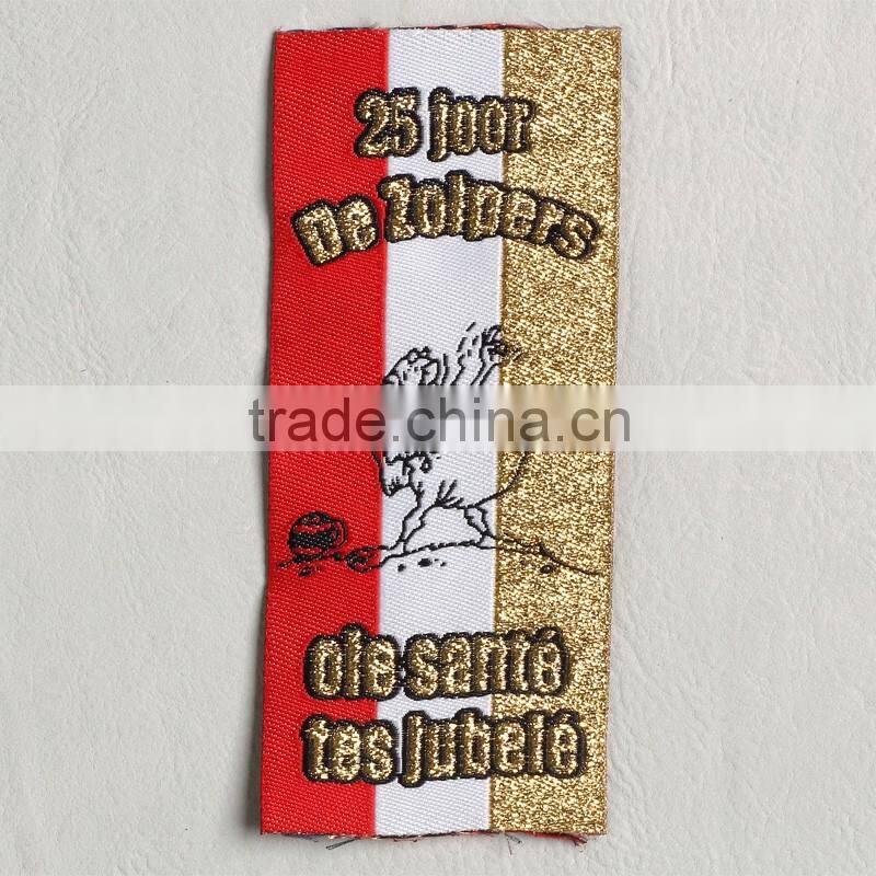 high quaility gold carton tag for Ladies Winter Hat