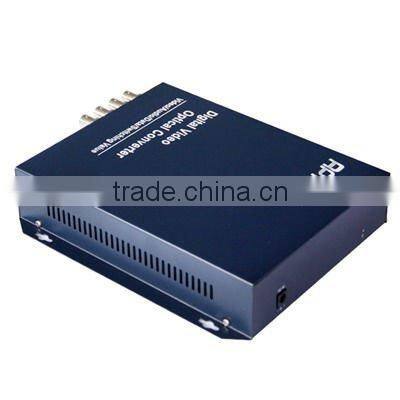 best quality fiber optic audio video media transmitter receiver