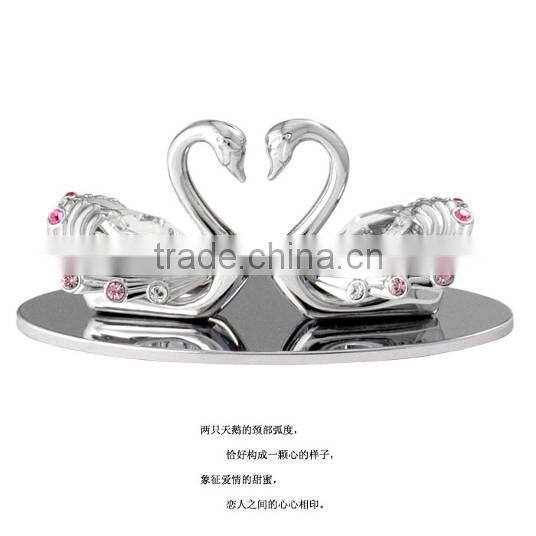 2013 hottest heart shape crystal paper clip bookmark
