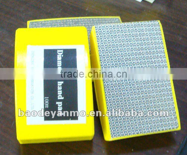 Diamond Handing Pads for Aluminium Alloys
