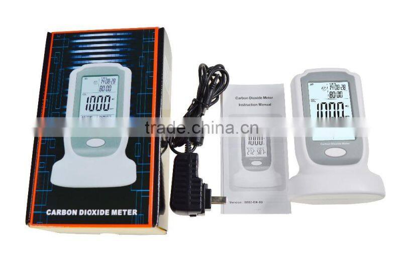 Gas analysis meter carbon dioxide sensor industrial portable CO2 monitor