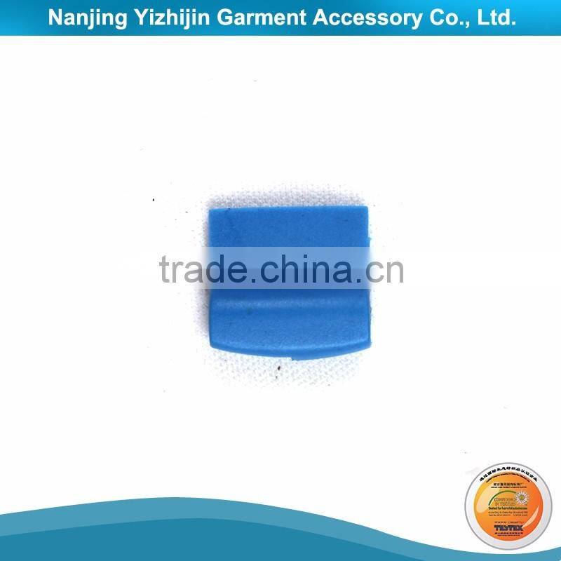 Black & Yellow PVC Brand Logo Embossed Clothing Label