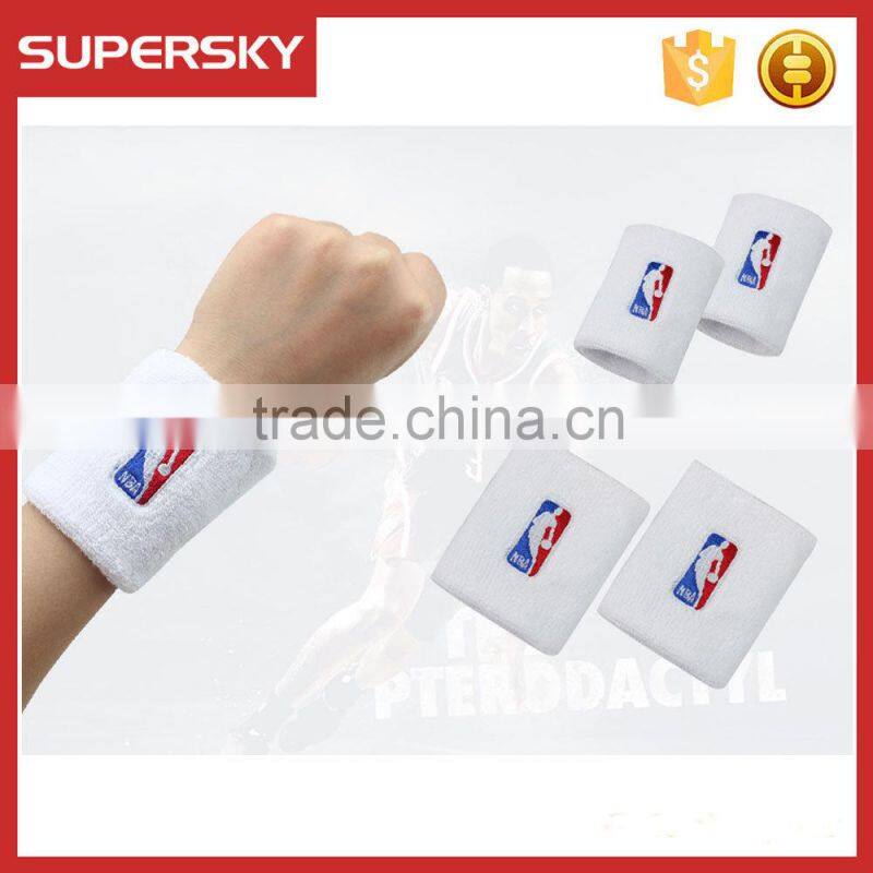 V-649 customize colorful sports sweatbands wrist support fashion woven wristband support brace custom sweatband wristbands