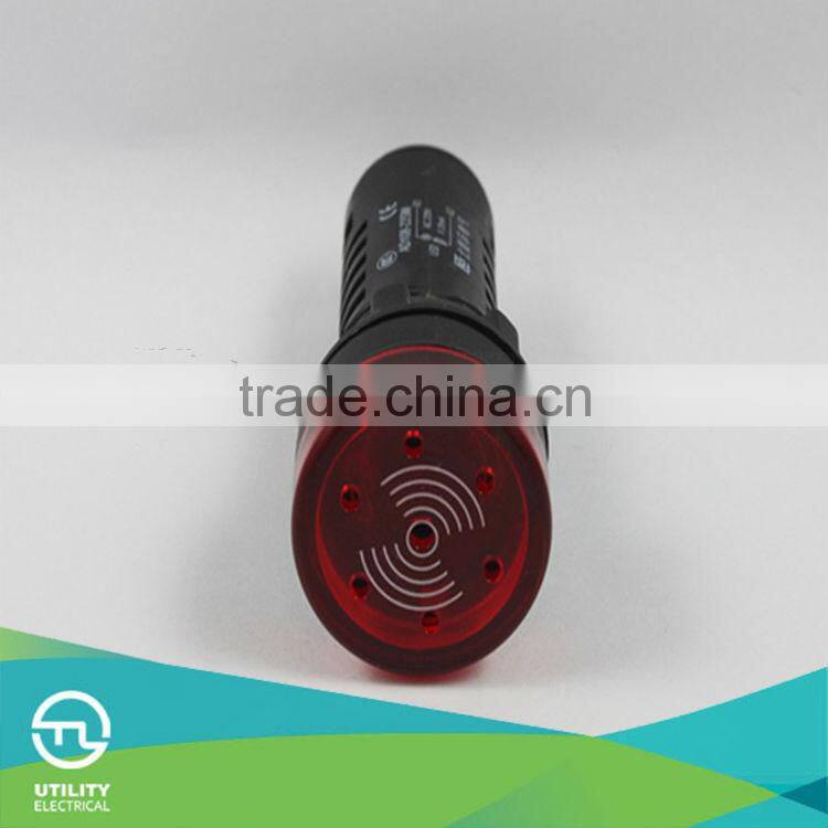 AC 220V Red LED Power Indicator Pilot Single Light Lamp 22mm with CE certification