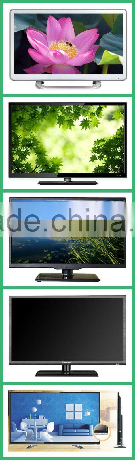 cheap flat screen 12v dc dvb-t2 chinese brand tv with A grade panel