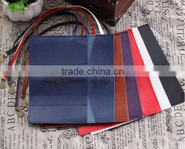 2014 novelty retro pu leather pencil case fashion stationary pu leather pen bags made in China
