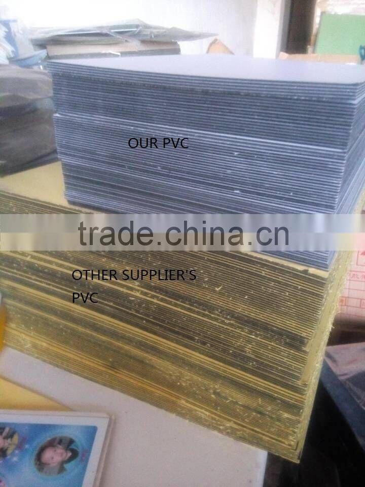 alibaba China self adhesive pvc sheet for photo album