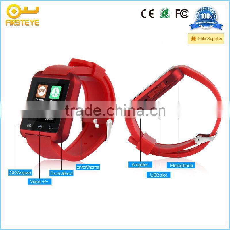 Newest with Sim Card Slot S8 Wristwatch Sync SMS Skype Work cell phone watch android