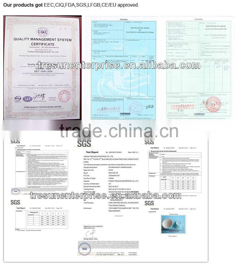 Pumpkin mixing bowls and solid color glaze mixing bowls, and Pudding bowls