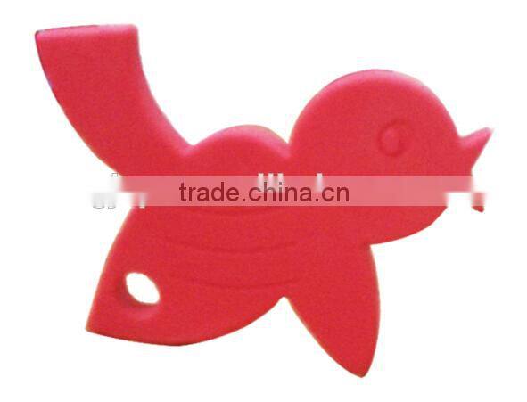 Wholesale Popular Safe Baby Teether Ring Silicone