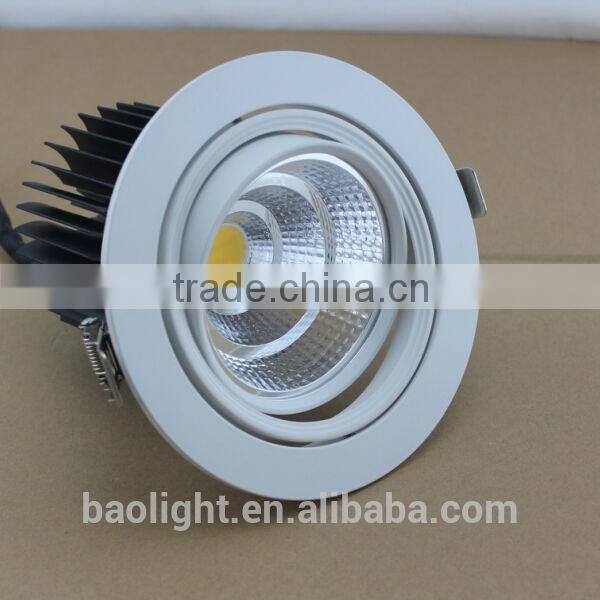 2014 new products cob led recessed downlight 30w 2400lm 110v 220v cri80 warm white 2700k