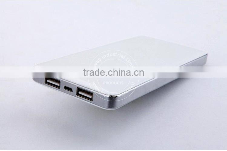 New product fast chargeing portable powerbank slim power bank 10000mah with custom logo