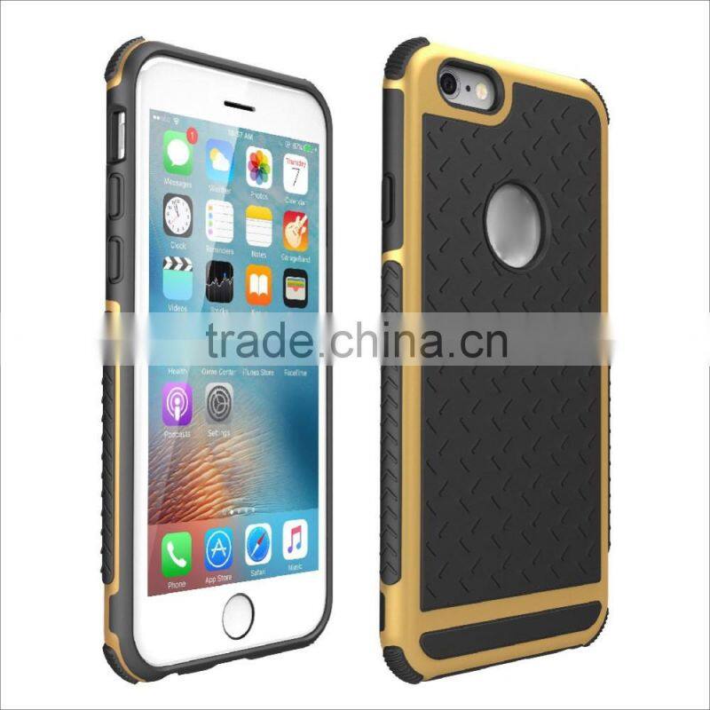Full Body Protecting TPU + PC Hybird Slim Armor Case Cover for iphone 6