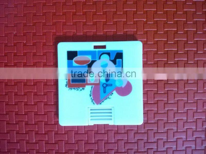 cheapest 1.99usd custom logo printing square mini card usb