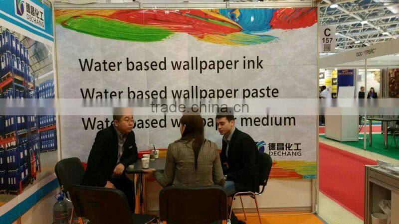 Guangzhou manufacturer warm red pigment ink for wallpaper design