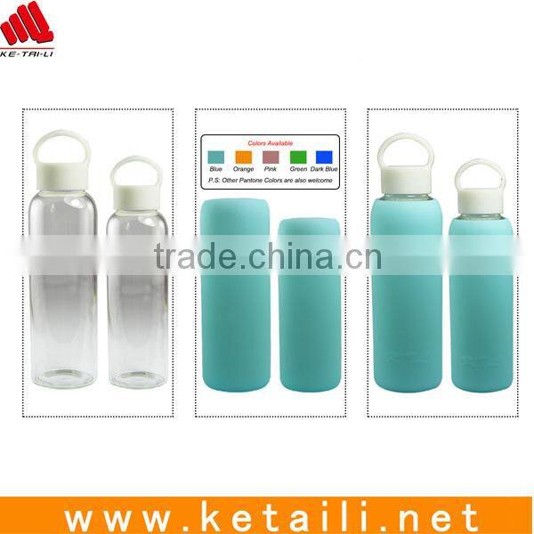 silicone bottle sleeve for glass sport drink bottle manufacturing plant
