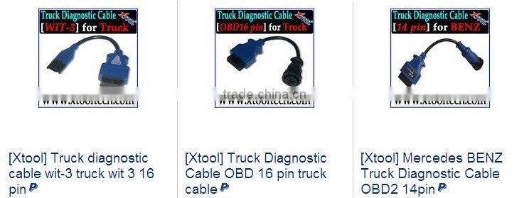 New Arriveal! volvo 8pin cable/volvo cable/volvo diagnostic cable