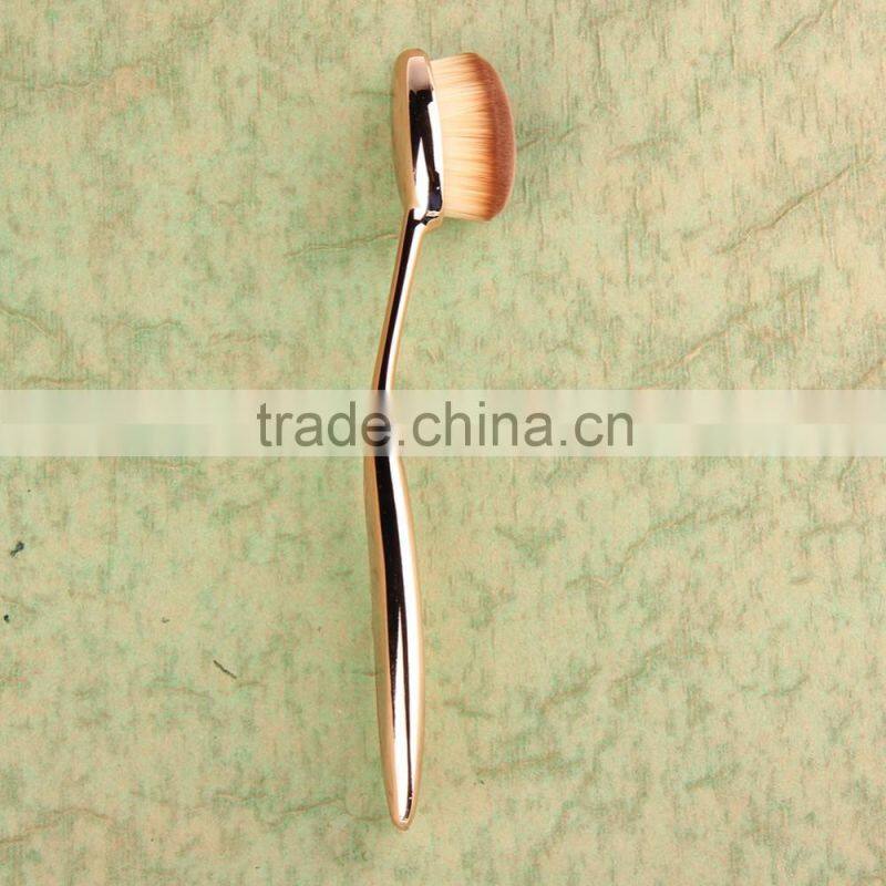 Personalized oval make up makeup brush set free sample