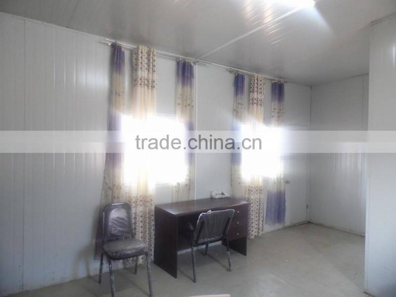 Good Living portable emergency shelter with color steel sandwich panel, steel frame shelter, portable camping shelters