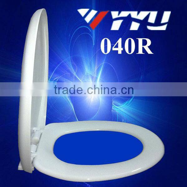 040R round wc cover soft close toilet seat hinges