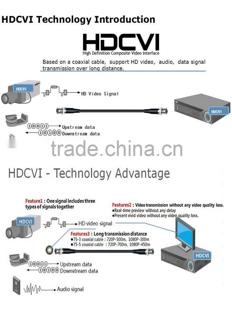 highest quality 1.0mp 720p closed-circuit tv cvi camera weatherproof with night view