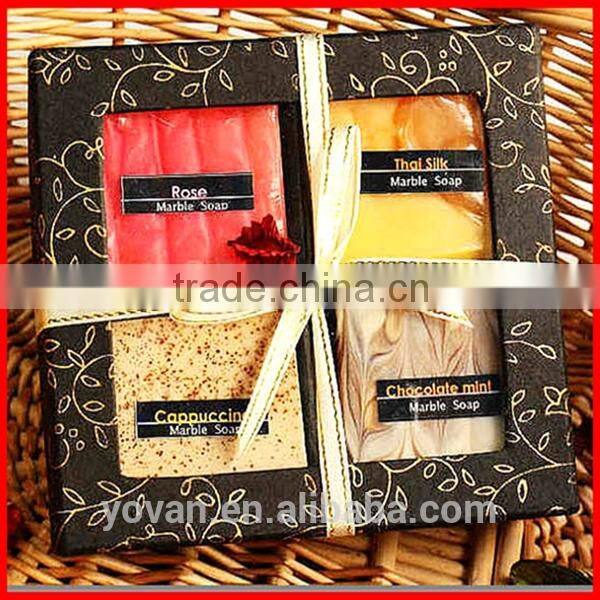 Individual Fancy Paper Soap Box Packing Gift Custom Wholesale
