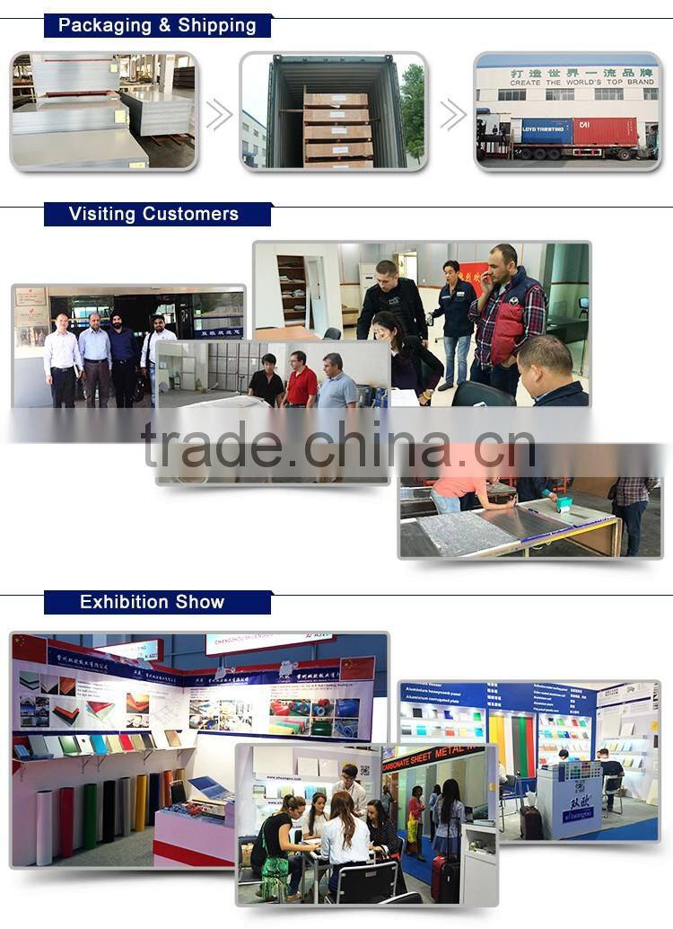 2/3/4/5/6mm aluminum composite panel